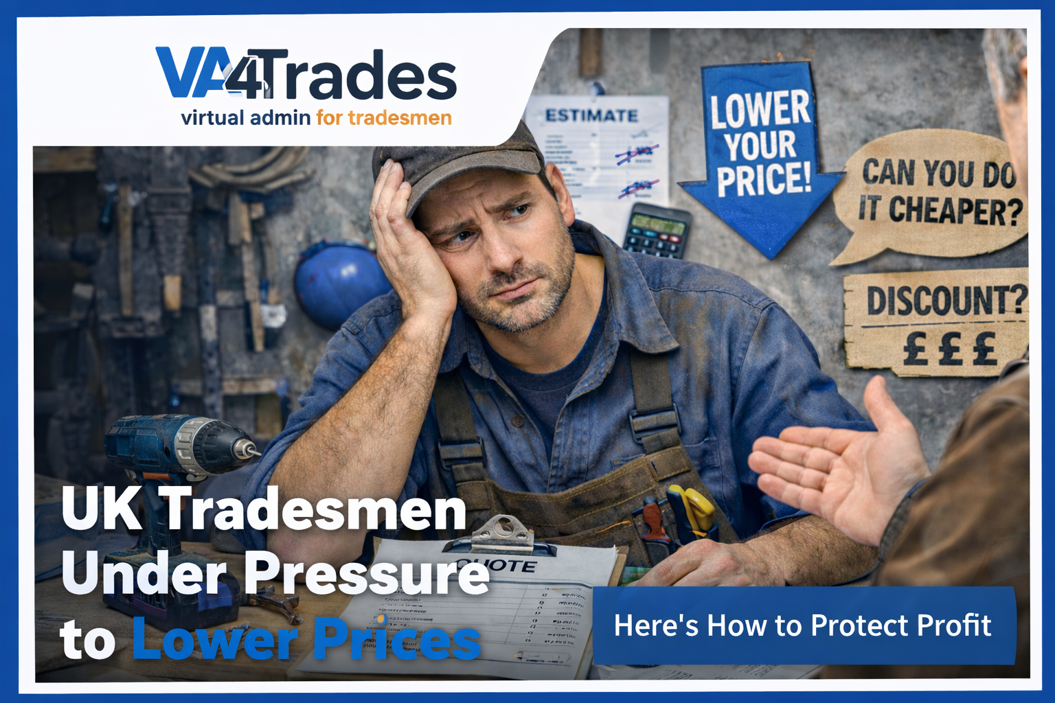 Why Tradesmen in the UK Are Being Pressured to Lower Prices — And How to Protect Your Profit